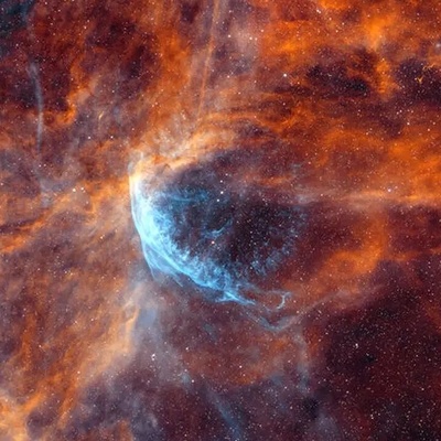 The Misty Realm of a Dying Star