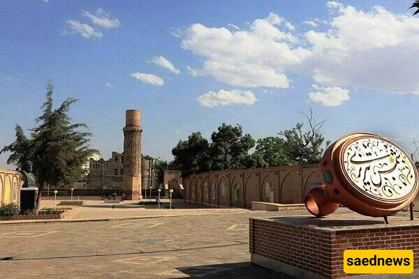 The tomb of Shams-e Tabrizi in Khoy County, West Azarbaijan Province, Iran