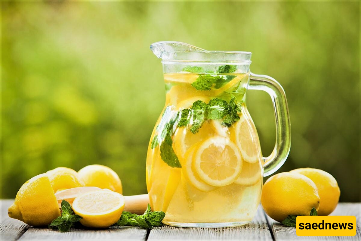 Lemon and Mint Drink