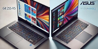 Comparison of Two Attractive Budget Laptops for Students: HP Model G8 255-R5 and ASUS Model Vivobook R1504VA-NJ012