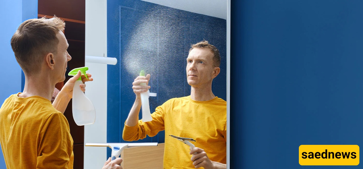 cleaning mirror