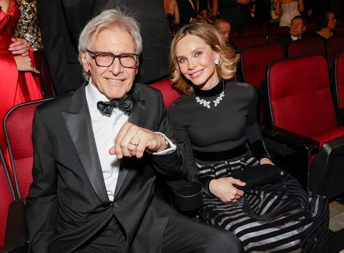 Harrison Ford And Calista Flockhart 