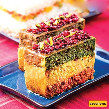 How to Make Delicious Seven-Color Kuku That Beautifies Iranian Tables + Photos