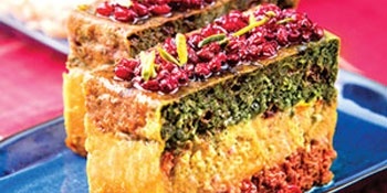 How to Make Delicious Seven-Color Kuku That Beautifies Iranian Tables + Photos