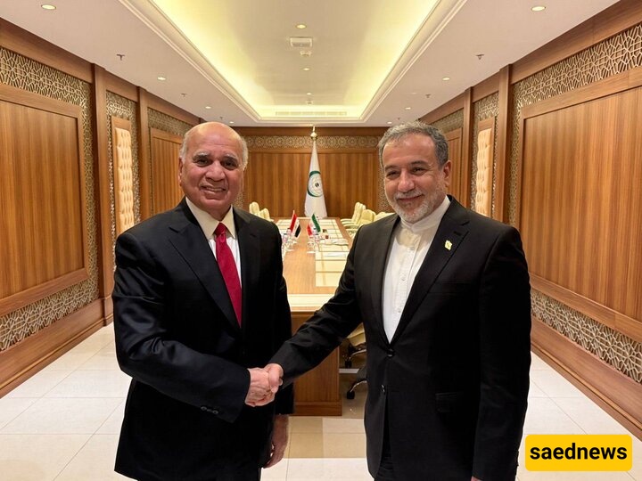 Araghchi, Iraqi FM Hold Meeting on Regional Issues