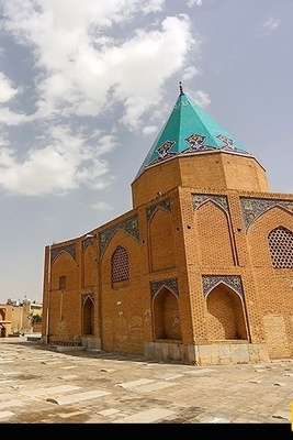 Baba Roknedin Tomb, Isfahan, Iran