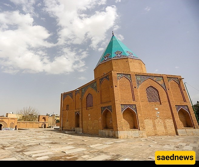 Baba Roknedin Tomb, Isfahan, Iran