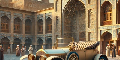 Photo | Mozaffar ad-Din Shah’s Luxury Car from Europe: A Historic Trail Leading to the Failed Assassination of Mohammad Ali Shah