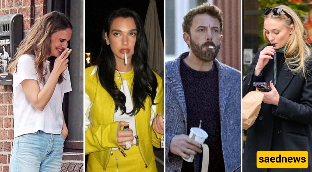 The Shocking Truth: Celebrities Who Embrace Smoking Despite Pushing Healthy  Lifestyles -from good girl Jennifer Aniston to blockbuster actress Natalie Portman!