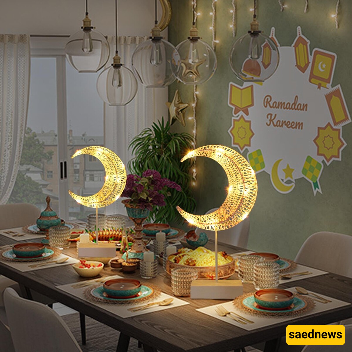 The Most Special Iftar Table Arrangements for Ramadan / Simple Yet Elegant and Cozy Iftar Table and Setting Design