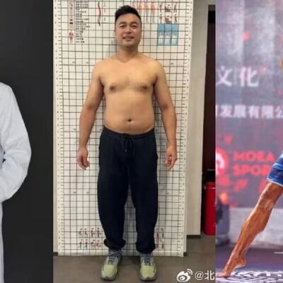 The doctor who lost 25 kilograms in 42 days and won bodybuilding competitions!(Images)