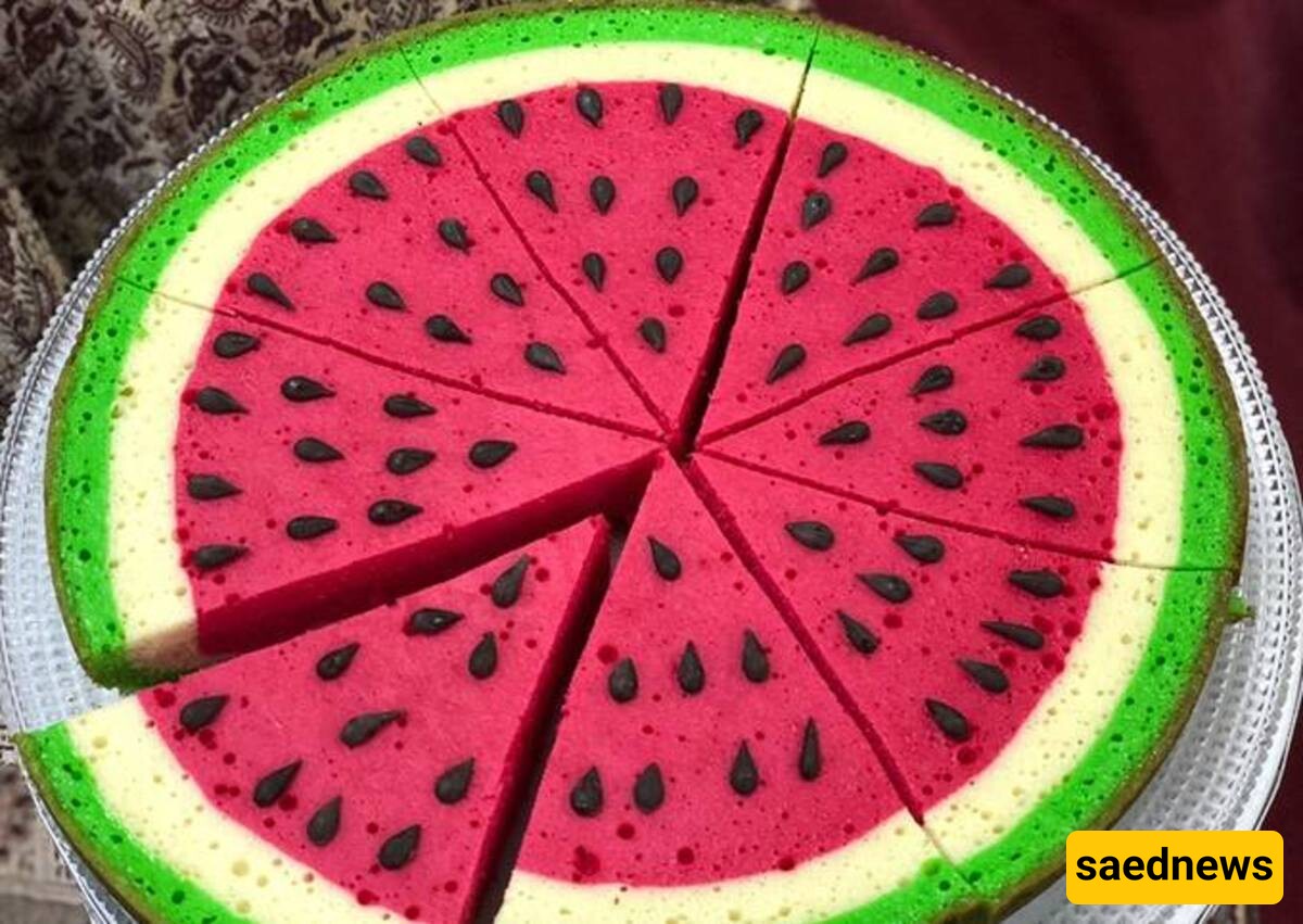 How to make a no-bake watermelon cheesecake with natural colors; a flavor you'll never forget!