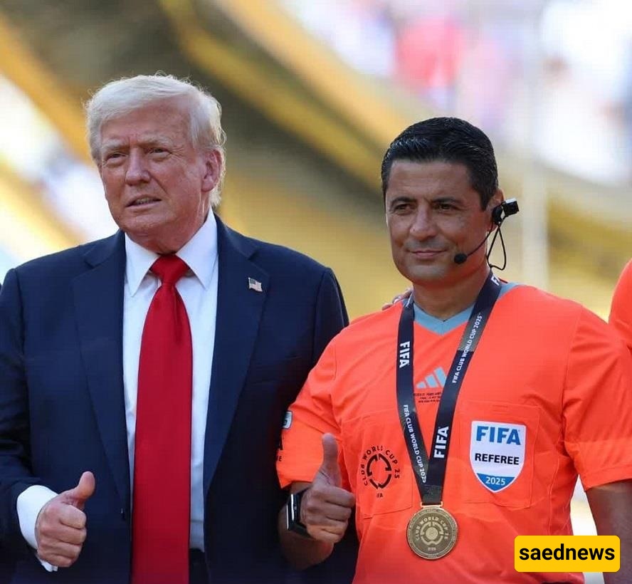 Historic Handshake: Rouhani Greets Iran’s Star Referee Faghani Before 2018 World Cup