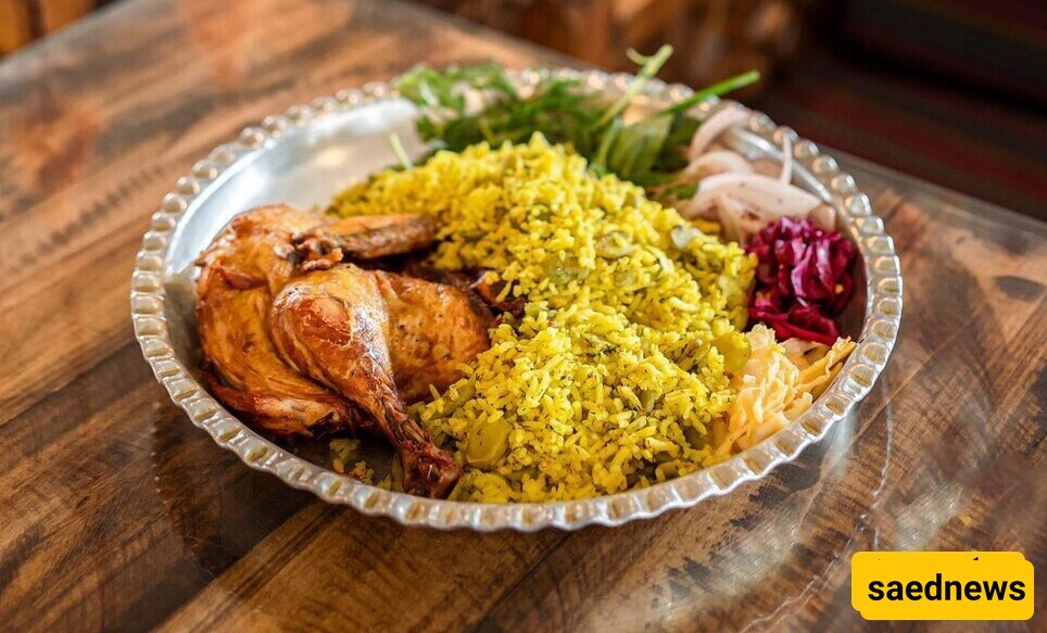 Traditional Dishes** / **Recipe for Delicious Baghali Polo with Chicken for Special Occasions + Video