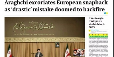 Iran's Printed Front Pages on September8: Diplomacy, and Tensions in Focus