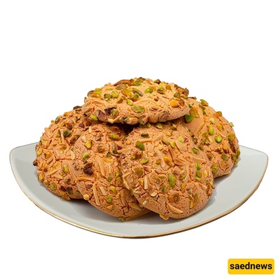 How To Prepare Delicious Tabriz-Style Coconut Cookies Qurabiya+ Video