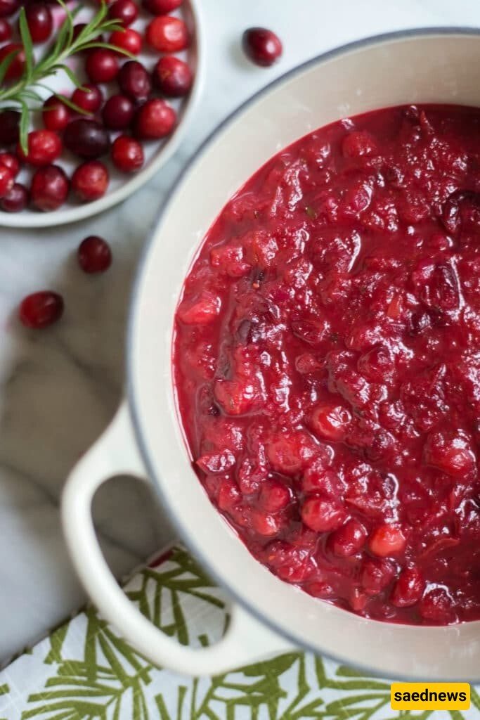 Cranberry sauce