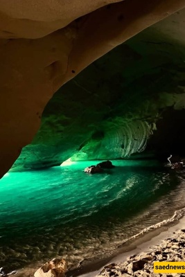 Maldives? No thanks—we’ve got our own beaches / Exploring the Most Stunning Coastal Cave in Southern Iran That Looks Like a Living Painting 😍