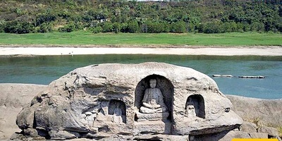 Years of Drought Lead to the Discovery of Buddha Statues!