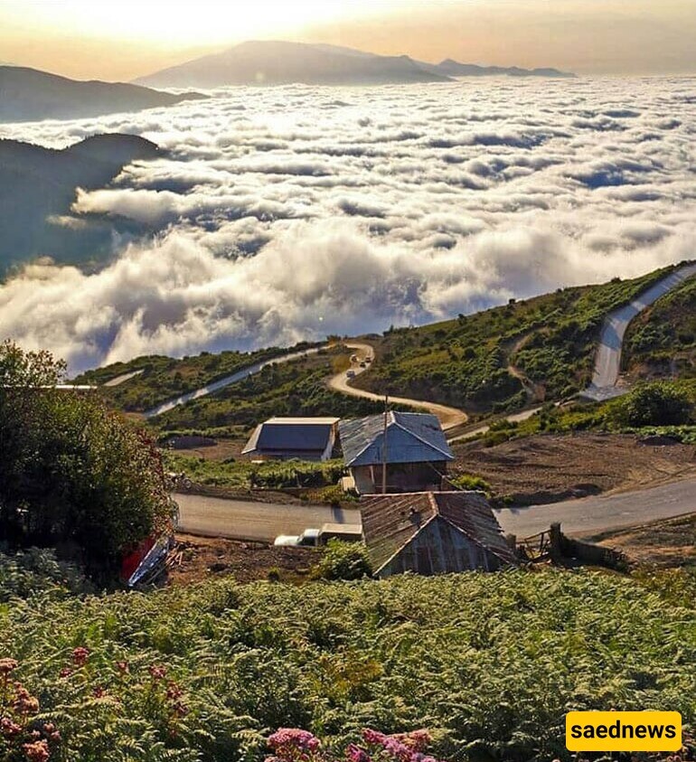 The Stunning Historical Village in Mazandaran: A Place Where Clouds Float Beneath Your Feet, a Dreamy One-Day Trip Destination Near Tehran