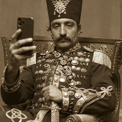 Unveiling The Very First Selfie in Iran’s History (maybe even the world’s), Leaked From Naser al-Din Shah Qajar’s Album; the King’s Vibe is Something Else…