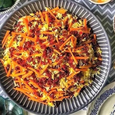 🍚 Delicious Iranian Carrot Rice (Havij Polo) – Festive & Aromatic Traditional Recipe