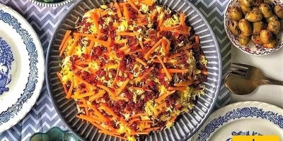 🍚 Delicious Iranian Carrot Rice (Havij Polo) – Festive & Aromatic Traditional Recipe