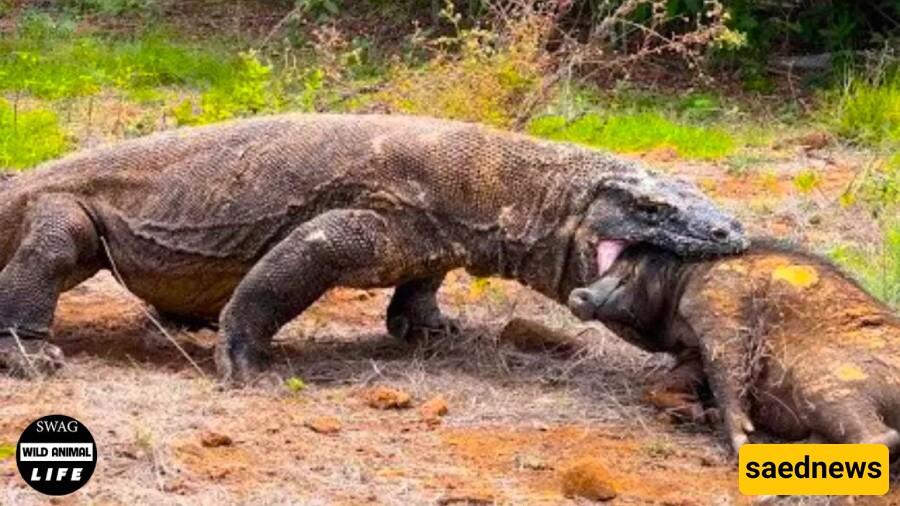 Video; Wildlife Documentary / The Horrifying Butchery and Cannibalism of a Wild Boar by a Komodo Dragon