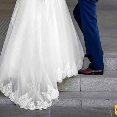 A Sad Image of a Beautiful 22-Year-Old Bride Beside a 92-Year-Old Groom