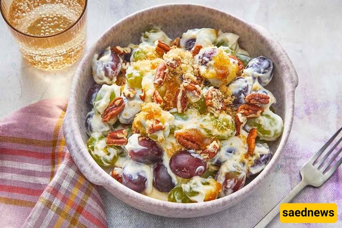 Creamy Grape Salad
