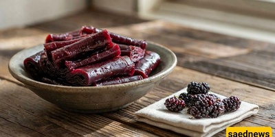 Calories and Nutritional Value of Black Mulberry Fruit Leather: Benefits, Potential Risks, and Homemade vs. Industrial Comparison