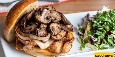 Healthy Homemade Chicken and Mushroom Burger Recipe: A Delicious and Nutritious Meal