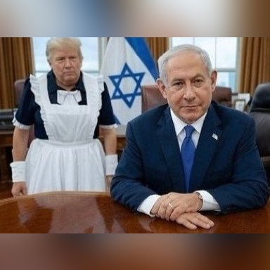 Who is the real head of the White House? Users say Trump only has the role of a servant! +Photo