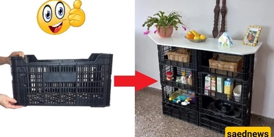 Creativity Time: Make a Shoe Rack from Plastic Fruit Containers – A Fun Upcycling Idea for Your Home