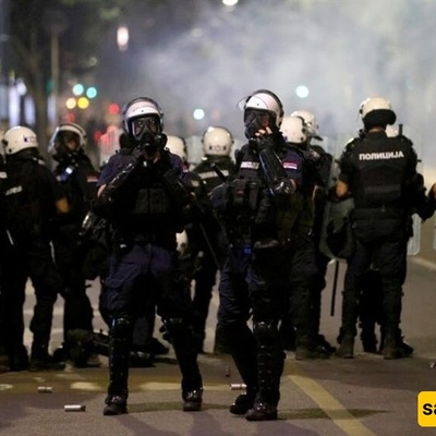 Violence Erupts During Student Protest in Serbia