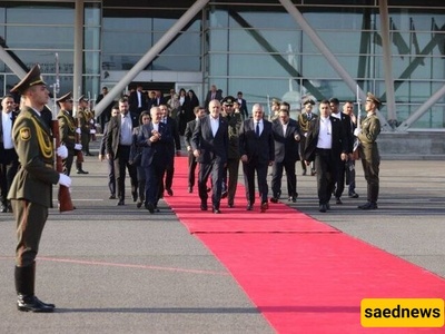 President Pezeshkian Leaves Armenia for Belarus
