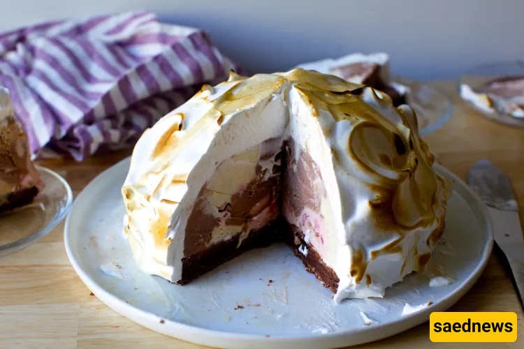 I Set a Cake on Fire for My Kid — This Baked Alaska Was Worth It!