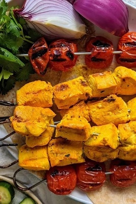 Marinating Chicken Kebab With a Trick That Makes It 10 Times More Delicious