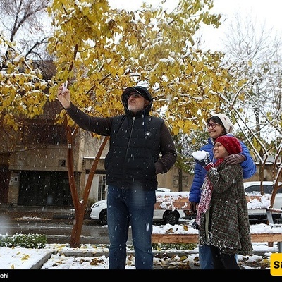 Isfahan Under Snow: A Historic City in White