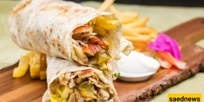 How to Make the Most Delicious Middle Eastern Street Food: Chicken Shawarma with Lavash Bread, Lebanese-Style with Special Sauce