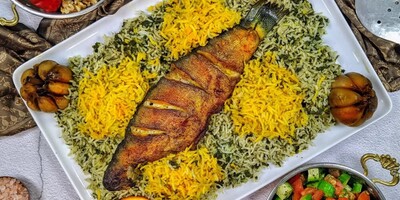 How to Make the Best Persian Fish And Rice : Sabzi Polo