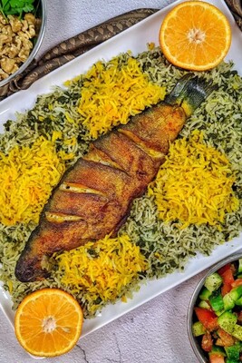 How to Make the Best Persian Fish And Rice : Sabzi Polo