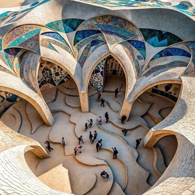 Images of Creating Beauty in the Heart of the Desert | How Artificial Intelligence Is Transforming Iran’s Deserts into Habitable Landscapes + Photos
