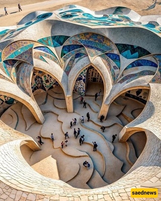 Images of Creating Beauty in the Heart of the Desert | How Artificial Intelligence Is Transforming Iran’s Deserts into Habitable Landscapes + Photos