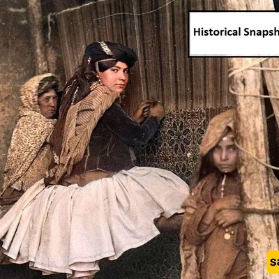 Historical Snapshot: From carpet-weaver girls and working women of the Qajar era to the dazzling traditional clothing of the Lurs