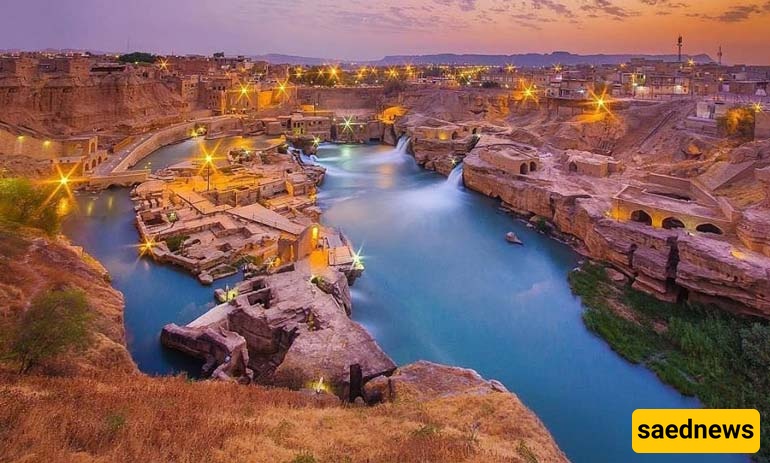 Shushtar hydraulic structures