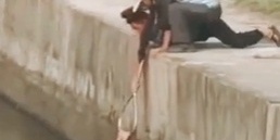 Street Biscuit Seller Hero: Miraculous Rescue of a 7-Year-Old Child with a Simple Net + Video
