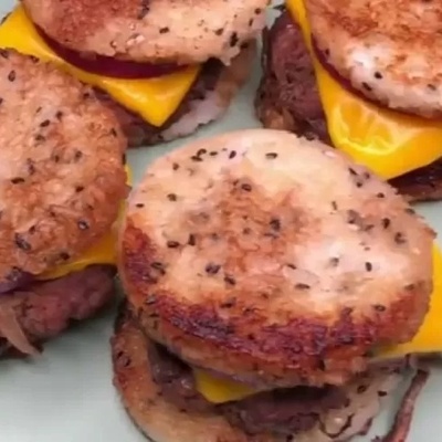 Easy and Delicious Rice Burger (Rice Burger) Recipe