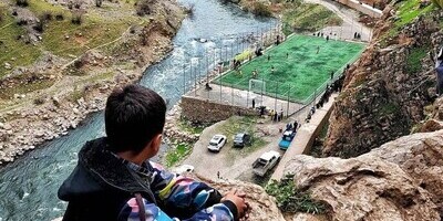 3 Iranian football fields with views you've never seen before! + Video