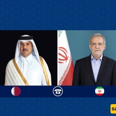 Pezeshkian to the Emir of Qatar: The People of Iran Defend their Legitimate Rights